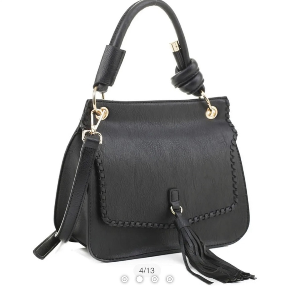 Suede purse